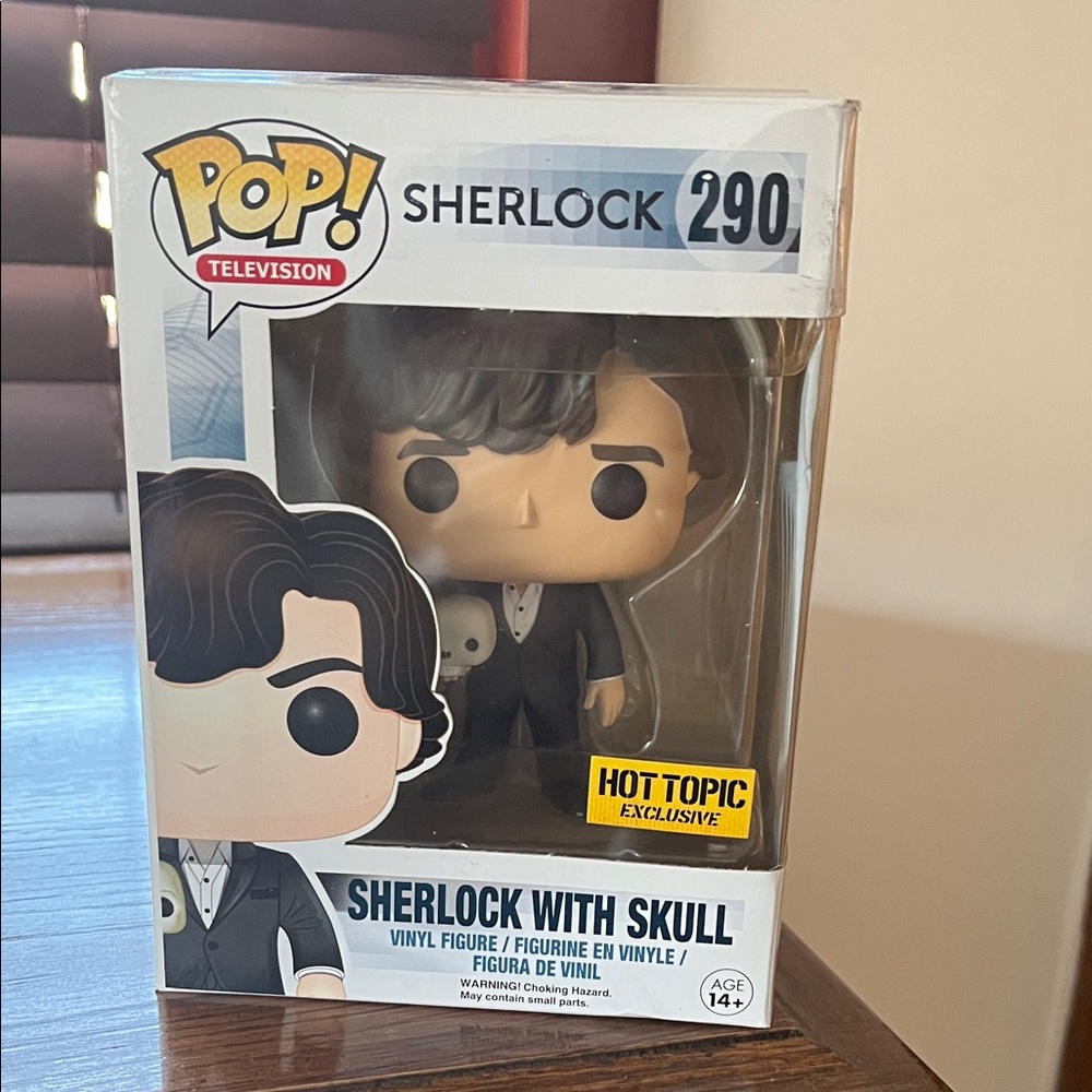 Funko Pop! Sherlock with Skull Exclusive